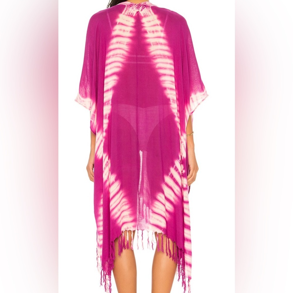 Michael Stars Tie Dye Coverup | One Size - Picture 3 of 6